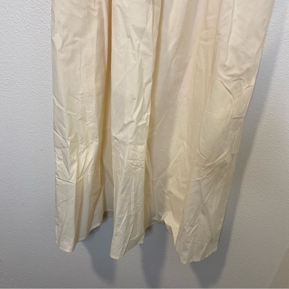 Cider Dress Womens Size L Large Ivory Embroidered Minimalist Cottagecore - Picture 4 of 13